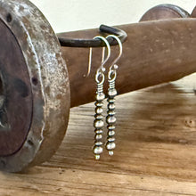 Sterling Navajo Pearl Earrings