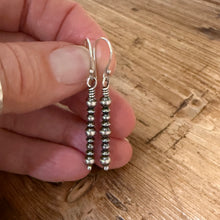 Sterling Navajo Pearl Earrings