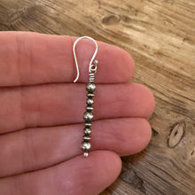 Sterling Navajo Pearl Earrings