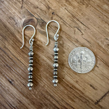 Sterling Navajo Pearl Earrings
