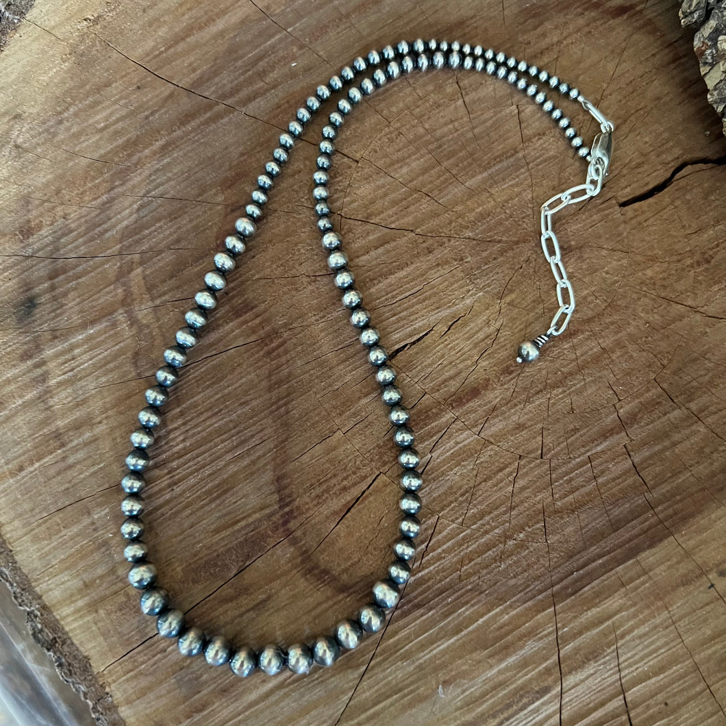 Graduated Navajo Pearl Necklace