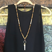 Quartz Crystal Tiger Eye Necklace