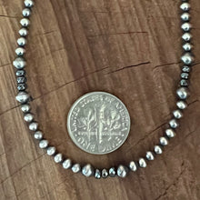 Navajo Pearl Hematite Ankle Bracelet