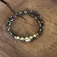 Tibetan Agate Double Stack Bracelet