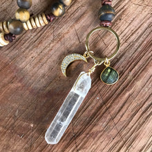Quartz Crystal Tiger Eye Necklace