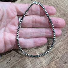 Navajo Pearl Hematite Ankle Bracelet