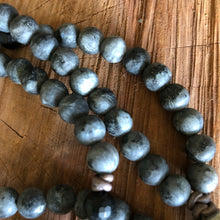 Matte Larvakite Labradorite Mala Necklace