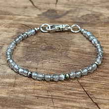 Labradorite Navajo Pearl Bracelet