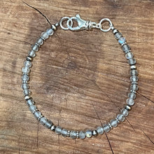 Labradorite Navajo Pearl Bracelet