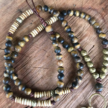 Quartz Crystal Tiger Eye Necklace