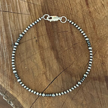 Navajo Pearl Hematite Ankle Bracelet