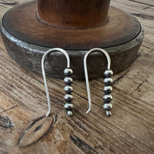 Navajo Pearl Dangle Earrings