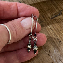 Navajo Pearl Dangle Earrings