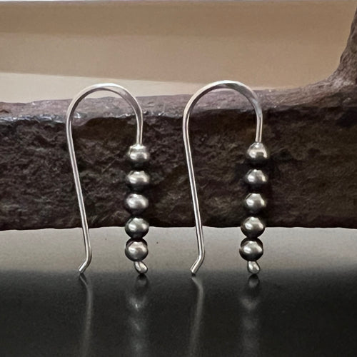 Navajo Pearl Dangle Earrings