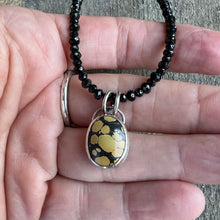 Treasure Mountain Turquoise Black Spinel Necklace