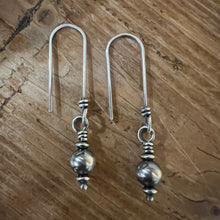 Navajo Pearl Dangle Earrings