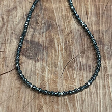 Natural Hematite Sterling Silver Necklace