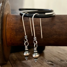 Navajo Pearl Dangle Earrings