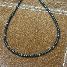 Natural Hematite Sterling Silver Necklace