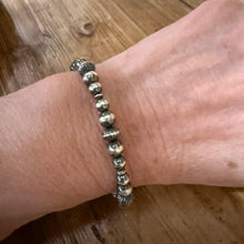 Sterling Silver Navajo Pearl Bracelet