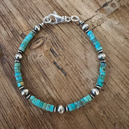 Turquoise Navajo Pearl Bracelet