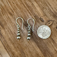 Navajo Pearl Dangle Earrings