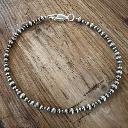 Navajo Pearl Ankle Bracelet