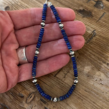 Lapis Navajo Pearl Ankle Bracelet