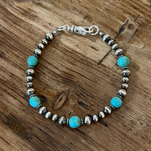 Navajo Pearl Kingman Turquoise Bracelet