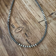 Navajo Pearl Natural Hematite Necklace