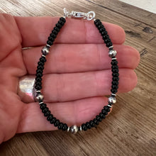 Black Onyx Navajo Pearl Bracelet