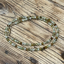 14K Green Grossular Garnet Necklace