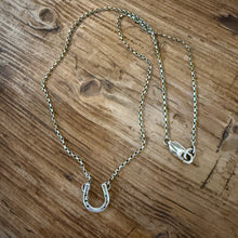 Sterling Silver Horse Shoe Necklace