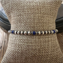 Lapis Navajo Pearl Bracelet