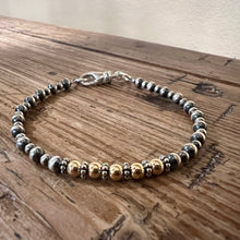 Navajo Pearl 14K Yellow Gold Bracelet