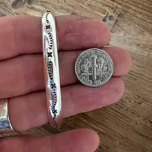 Stamped Sterling Cuff Bracelet