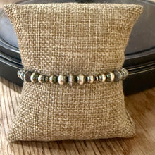 Sterling Silver Navajo Pearl Bracelet