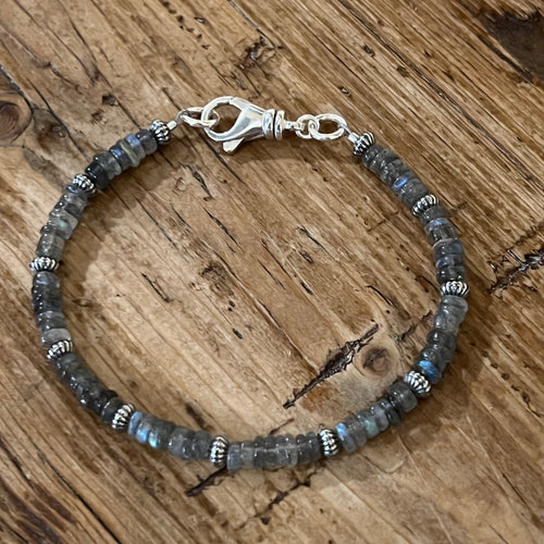 Sterling Labradorite Bracelet