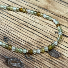 14K Green Grossular Garnet Necklace