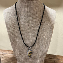 Earth Brown Turquoise Black Onyx and Hematite Necklace