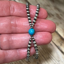 Kingman Turquoise Navajo Pearl Double Strand Bracelet