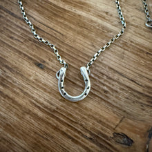 Sterling Silver Horse Shoe Necklace