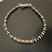 Navajo Pearl 14K Yellow Gold Bracelet