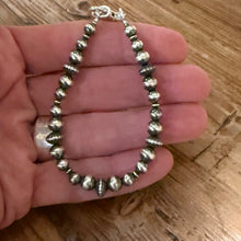 Sterling Silver Navajo Pearl Bracelet