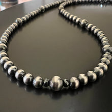 Navajo Pearl Hematite Necklace