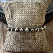 Sterling Silver Navajo Pearl Bracelet