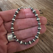 Sterling Silver Navajo Pearl Bracelet