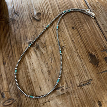 Dainty Navajo Pearl Turquoise Choker