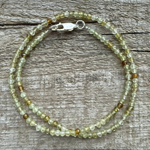 Green Grossular Garnet Necklace