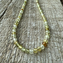 Green Grossular Garnet Necklace